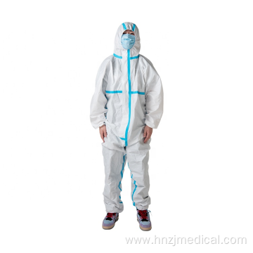 Disposable Non-woven Waterproof Protective Clothing